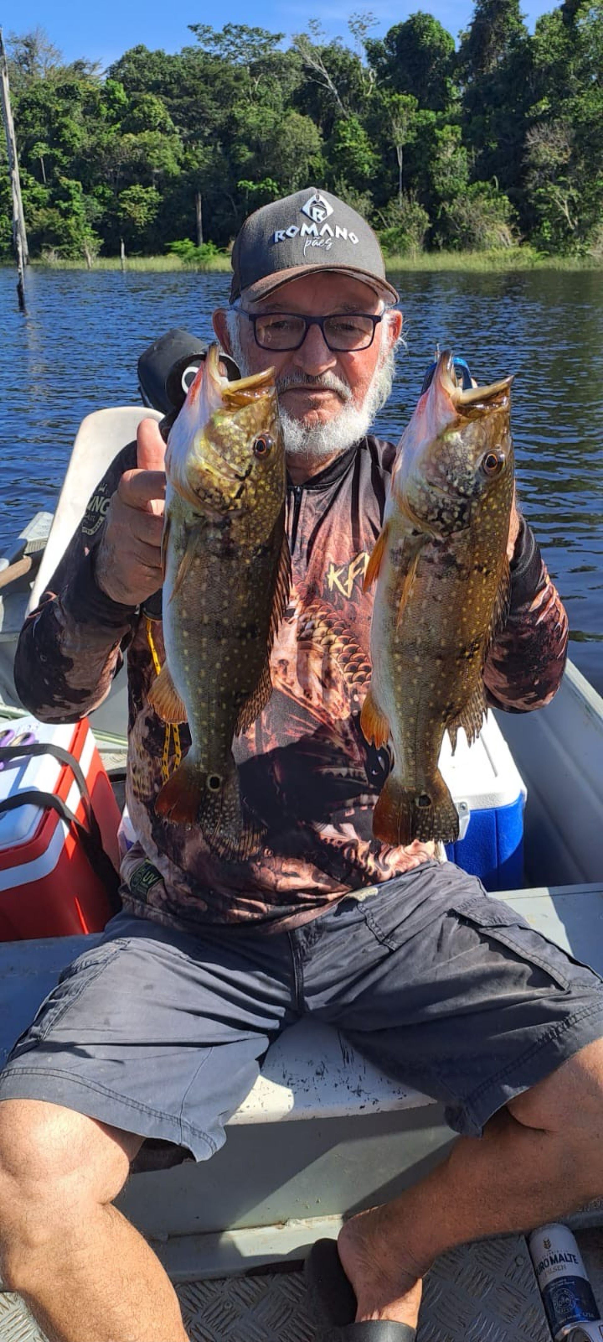 Pescaria esportiva no amazonas lago de Balbina  em Presidente Figueiredo