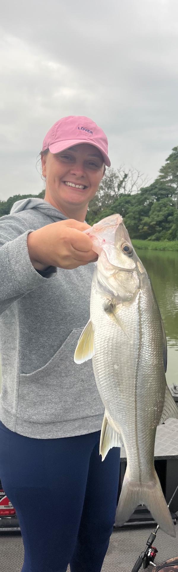 Pesca de robalo Rio tubarão sc em Capivari de Baixo-SC