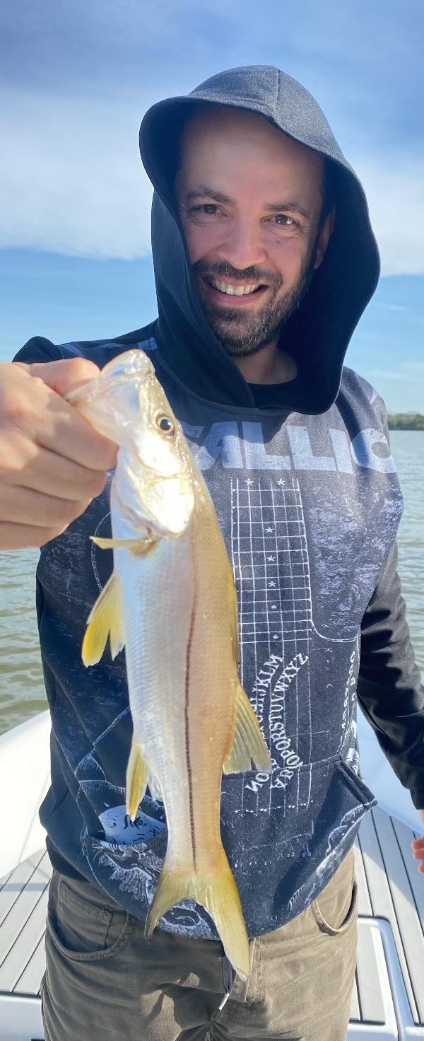 Pesca de robalo Rio tubarão sc em Capivari de Baixo-SC