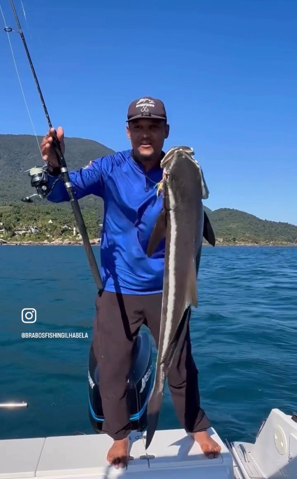 Pescaria costeira, parcel e atratores  em Ilhabela