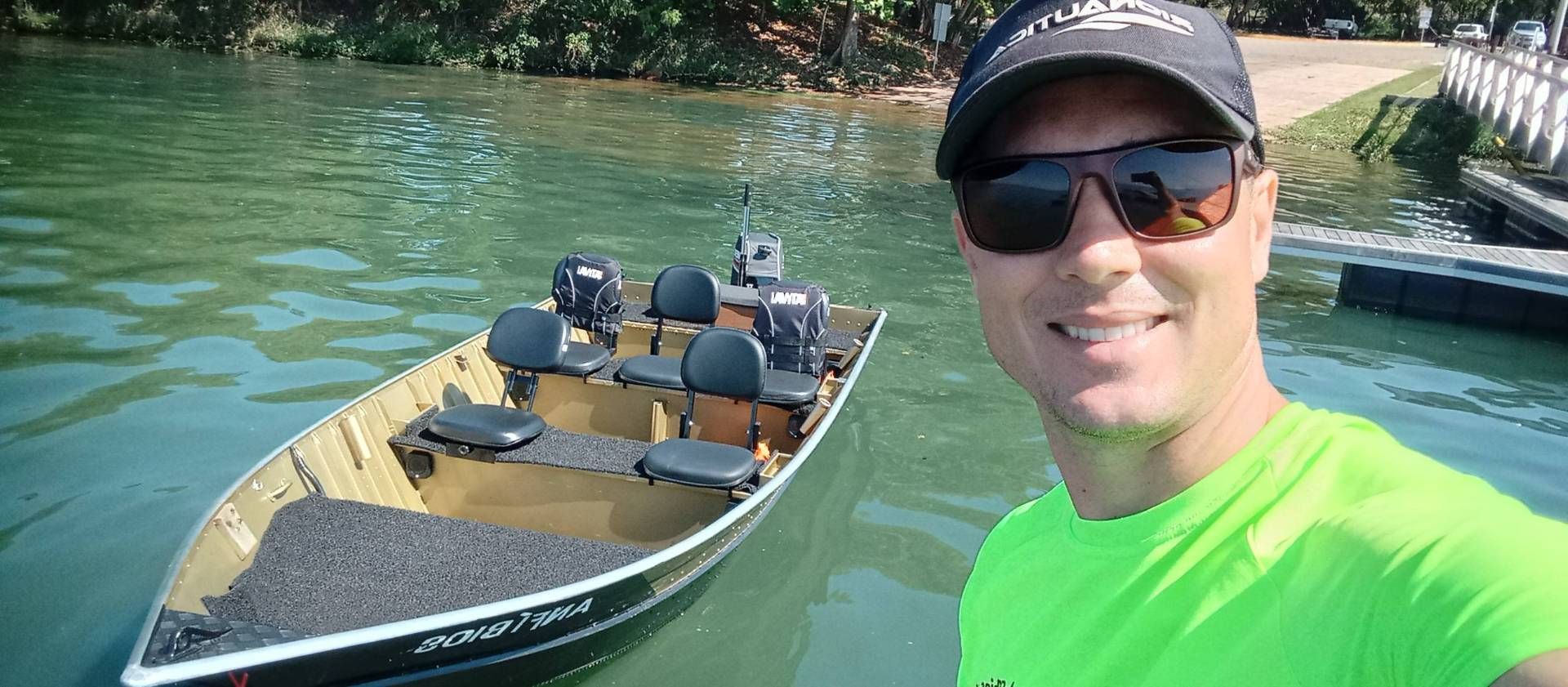 Pesca ao tucunaré  em Presidente Epitácio