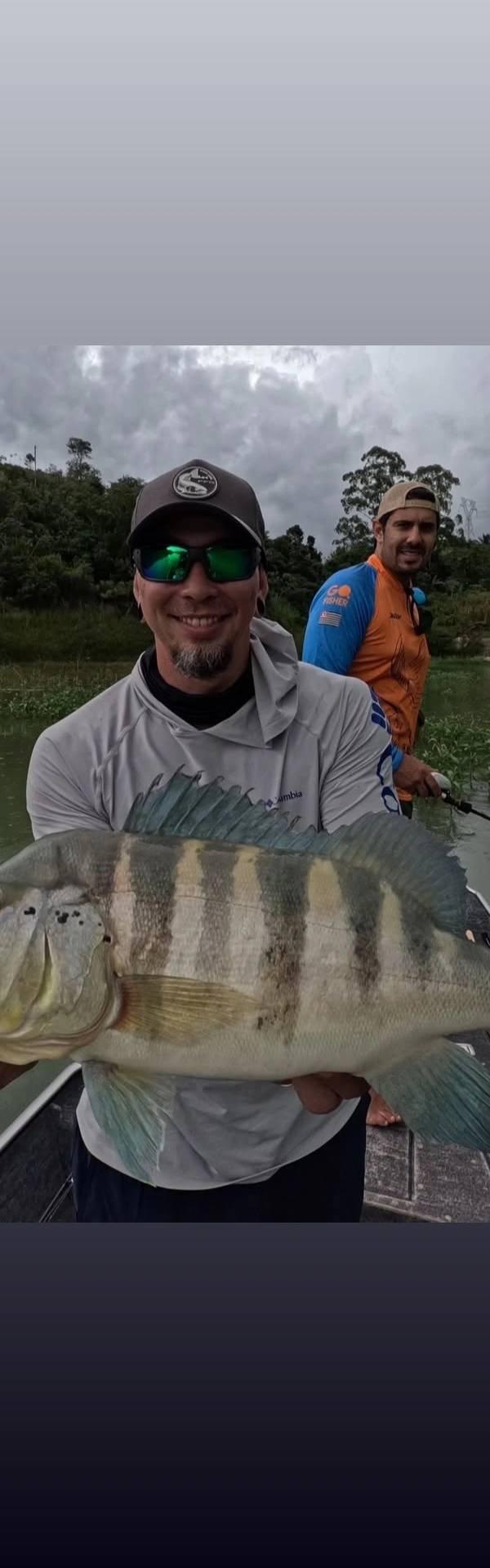 Pescaria com Alex koba
