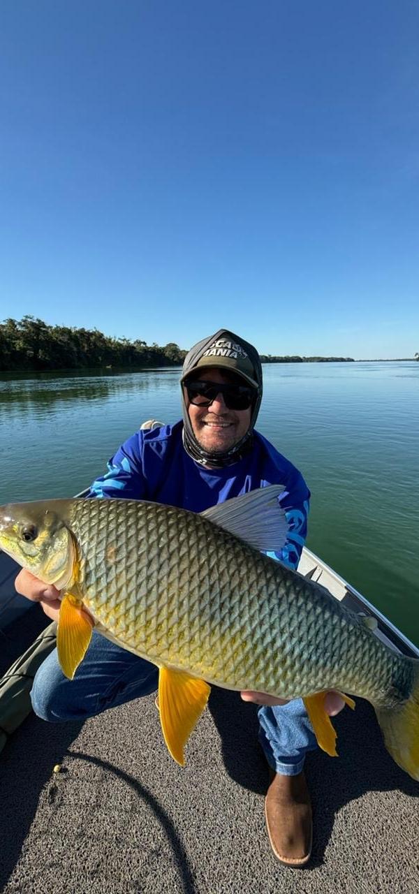 Pescaria de Piapara, Piau-Sul, Pacu e Tucunaré em Porto Rico-PR