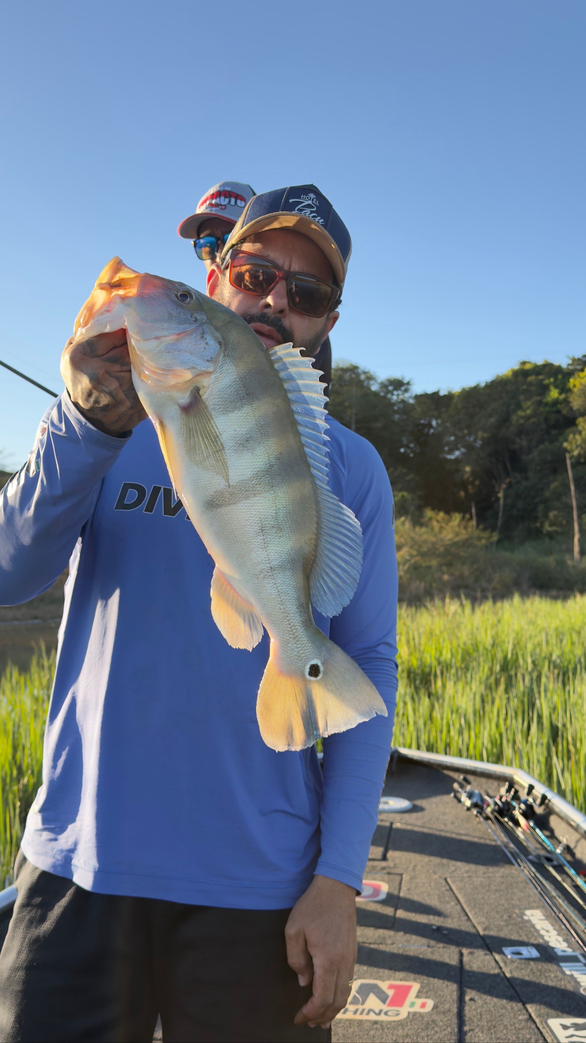 Pescando com Will Gordin  em Três Marias