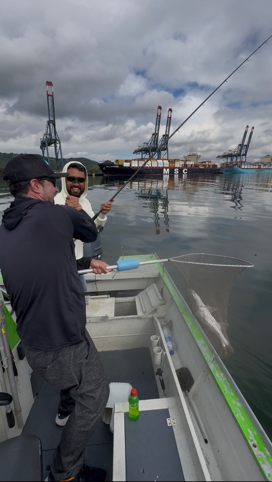 Pescaria de robalo  em São Vicente