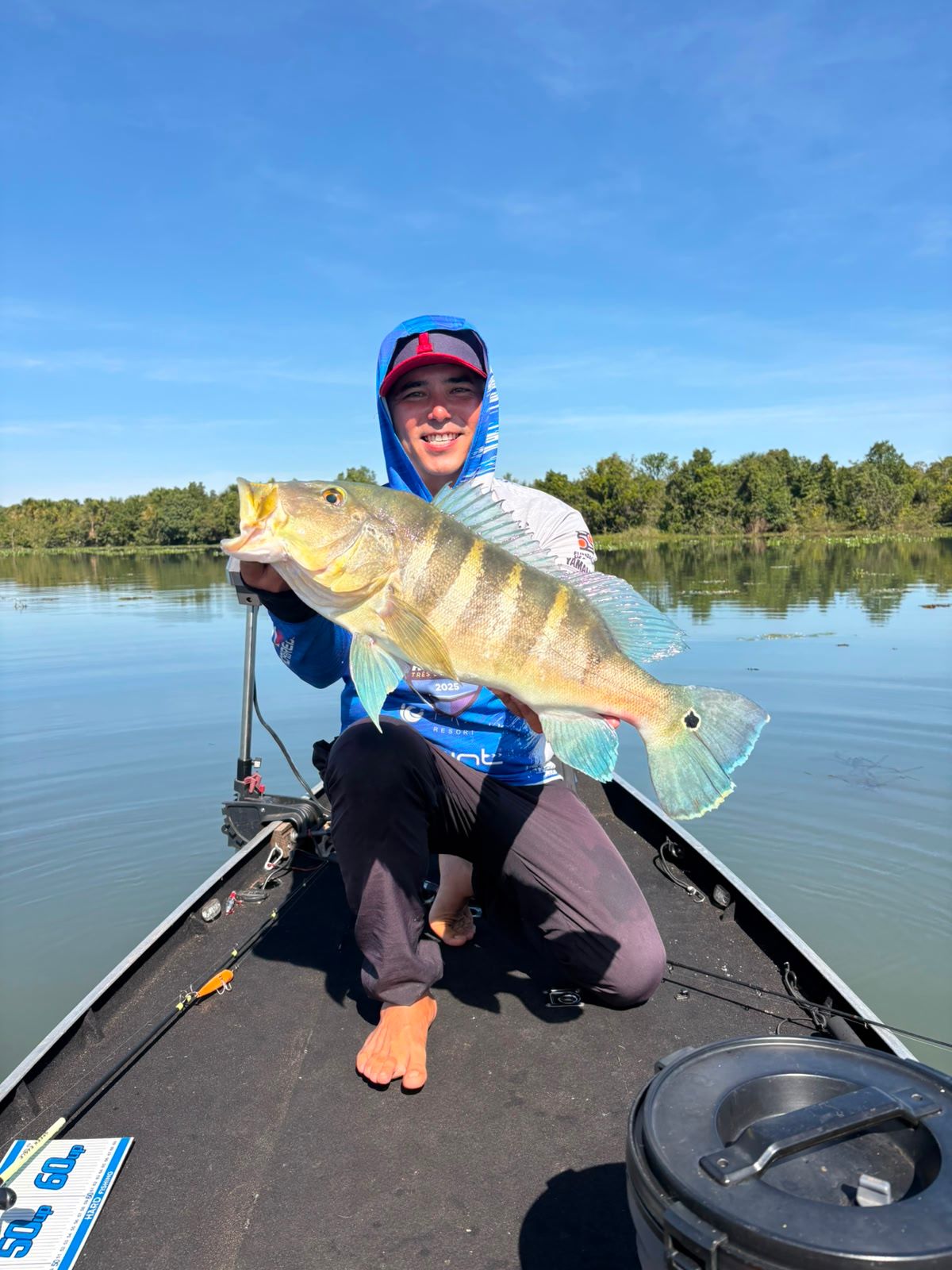 Pescaria esportiva de tucunaré em Três Lagoas