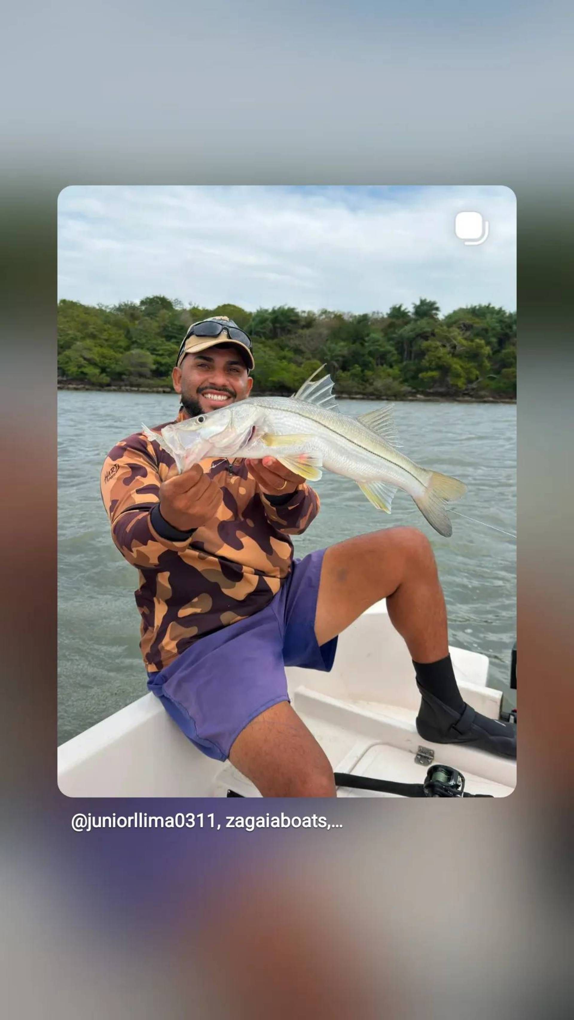Pescaria de robalos e outras espécies  em Tibau
