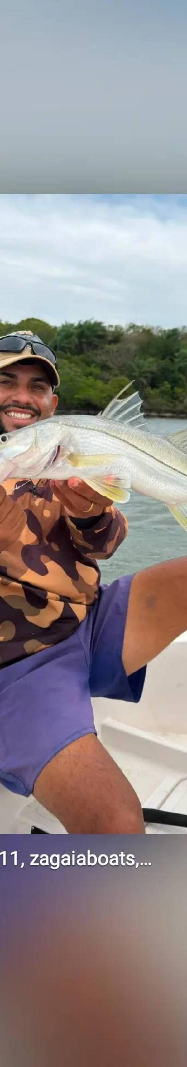Pescaria com CARLOS ALBERTO ALVES DE LIMA JUNIOR em Tibau do sul