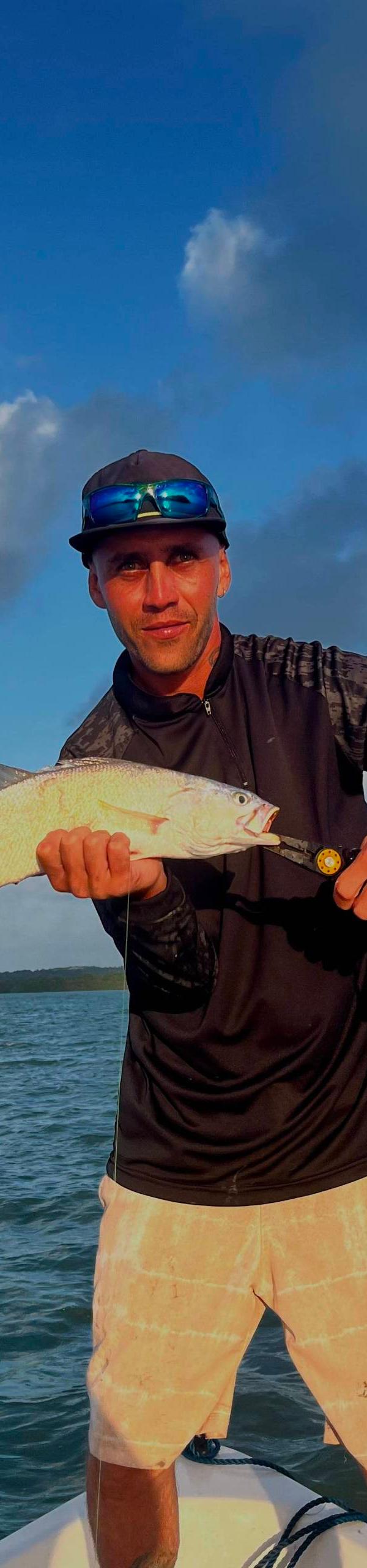 Pescaria com CARLOS ALBERTO ALVES DE LIMA JUNIOR em Tibau do sul