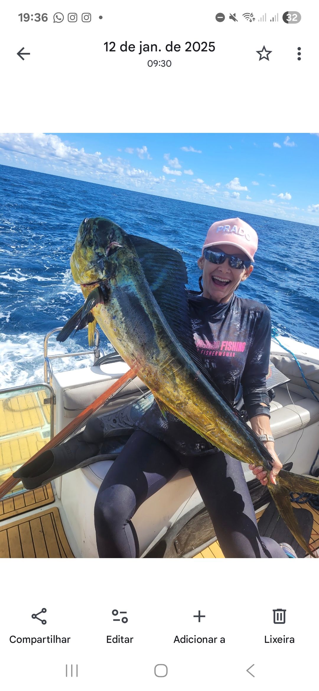 Pesca aos dourados em Florianópolis