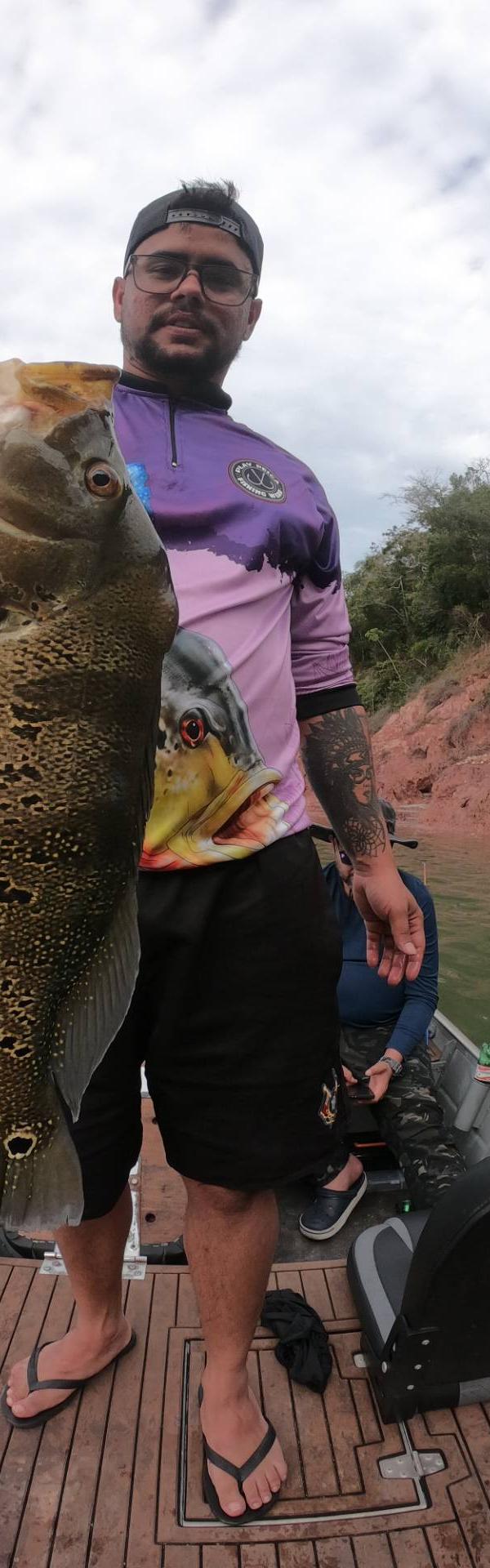 Pescaria com Pablo Abril Muraca em Paraibuna,SP