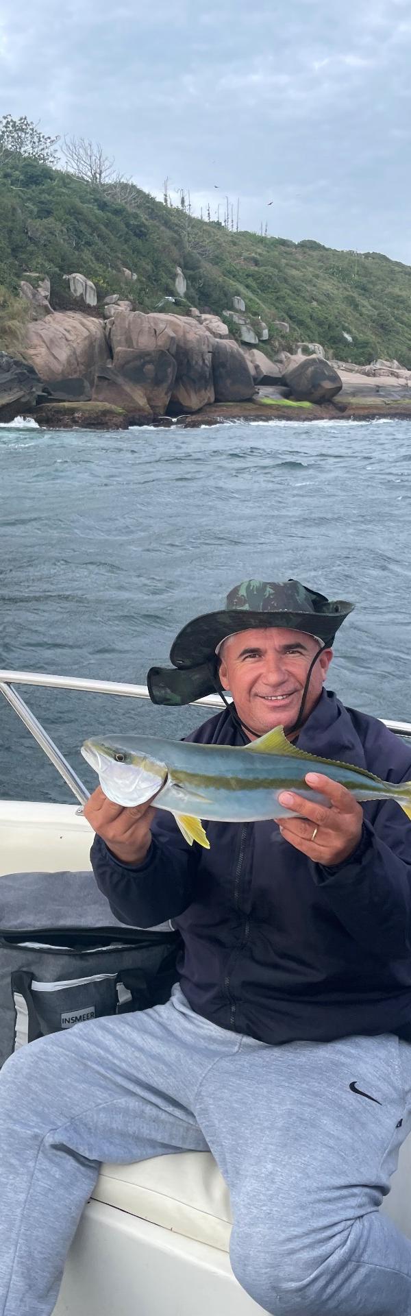Pescaria com Danilo Leonel em Florianópolis