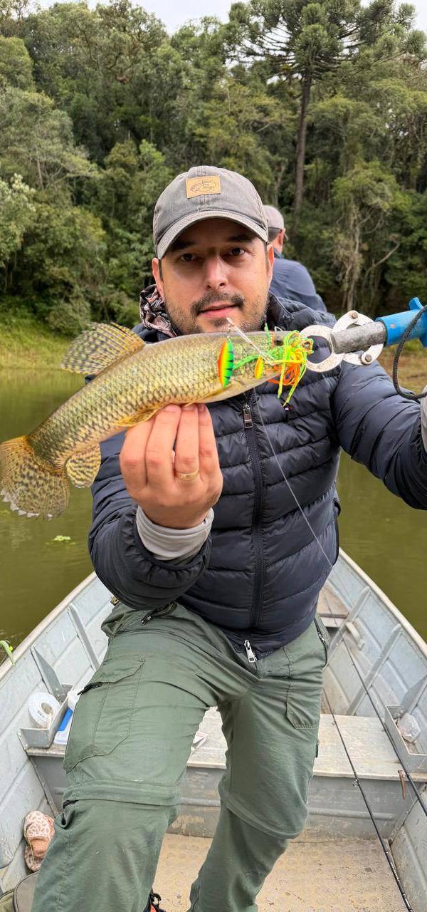 Pescaria represa do vossoroca em Tijucas do Sul-PR