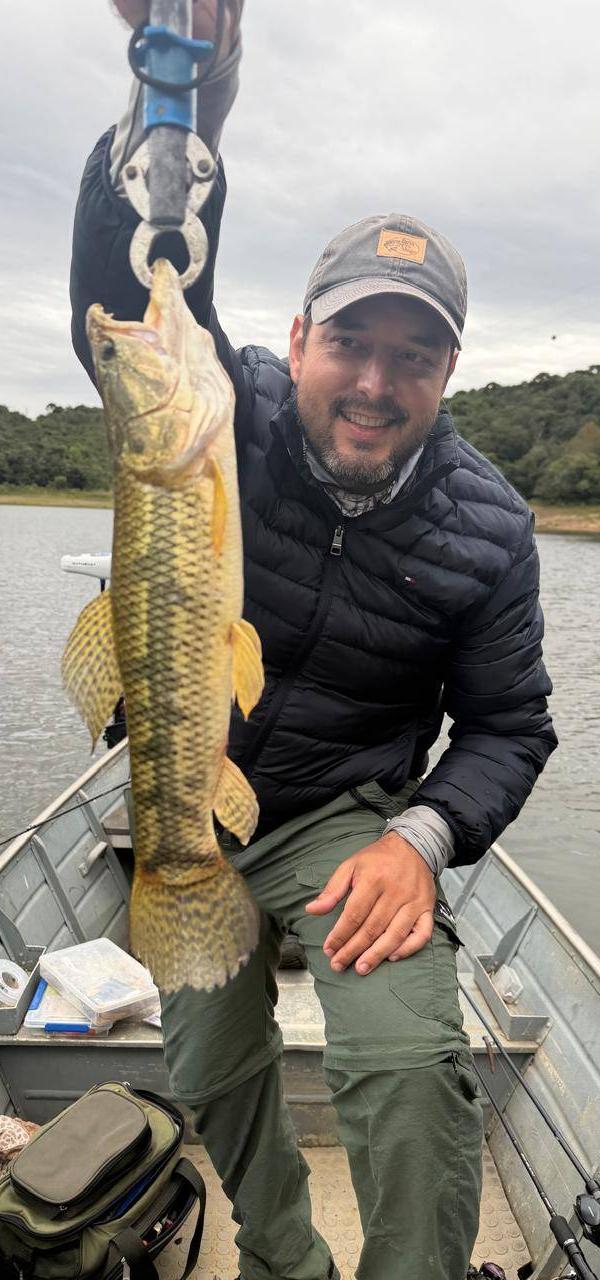 Pescaria represa do vossoroca em Tijucas do Sul-PR