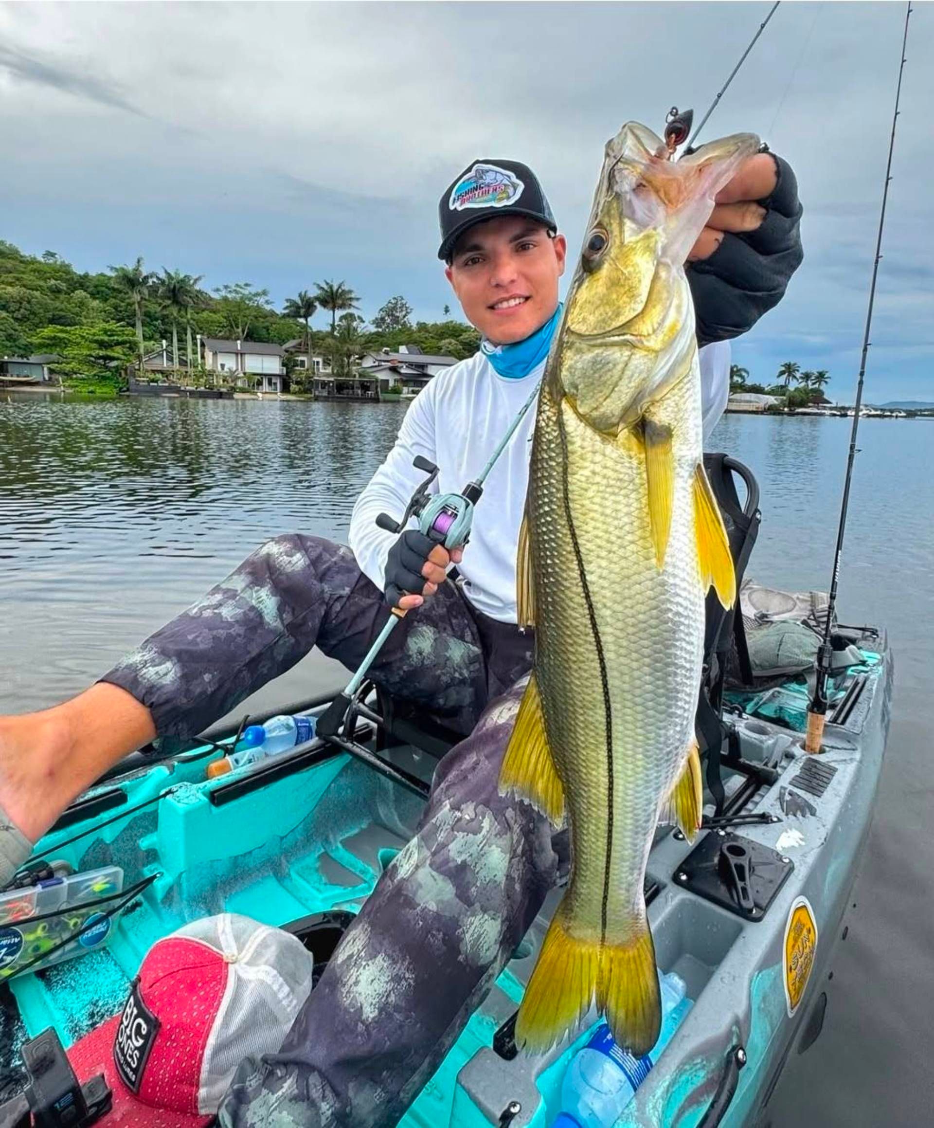 Curso de pesca com caiaque em Florianópolis