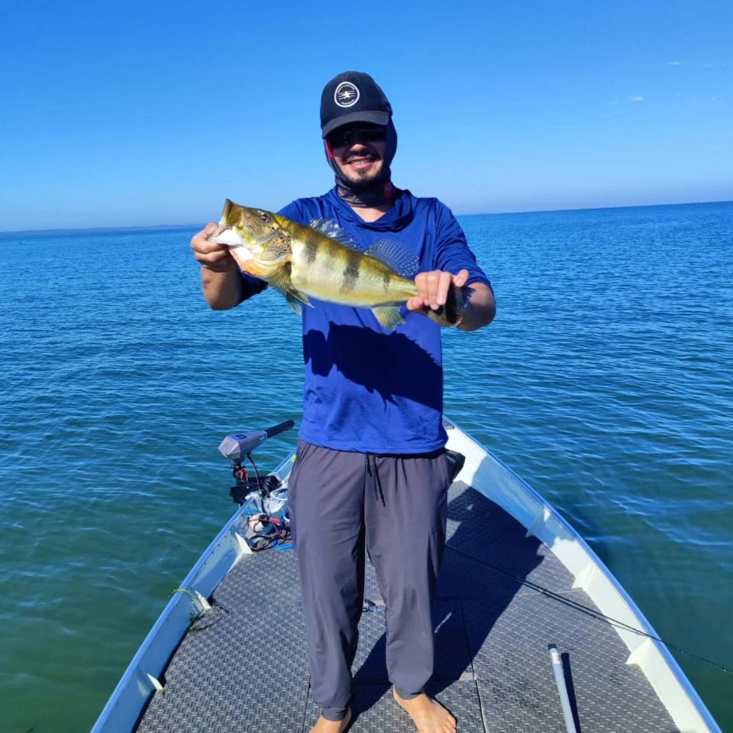 Pesca esportiva de tucunaré em Presidente Epitácio