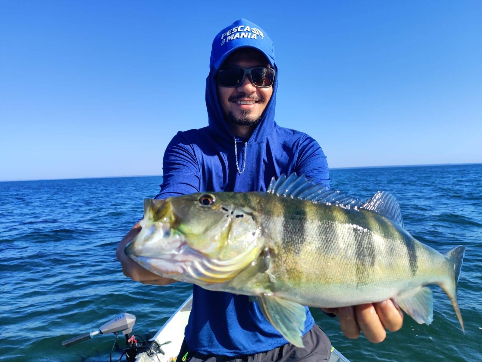Pesca esportiva de tucunaré em Presidente Epitácio